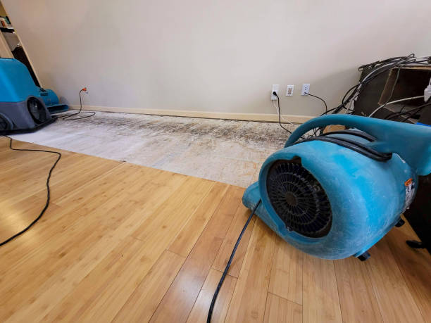 Professional Burst Pipe Water Damage technician working in Tarboro, NC